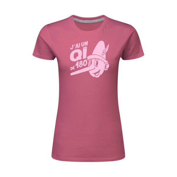 Quotient intellectuel Rose |T shirt original femme|SG