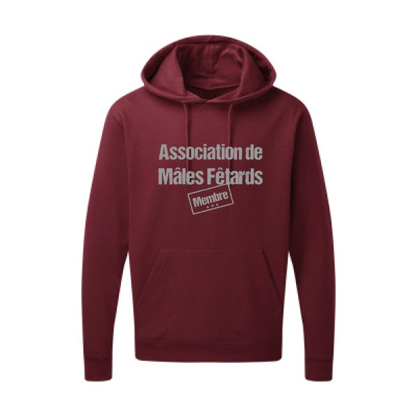 Association de Mâles Fêtards Gris SG - Hooded Sweatshirt Sweat capuche