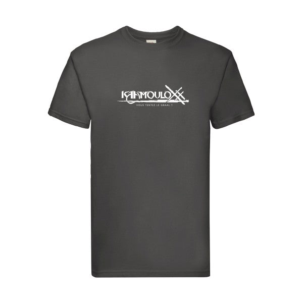 T-shirt|KAAMOULOXX ! |flex Blanc| Fruit of the loom 205 g 