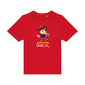 t-shirt humour enfant -Capitaine-Shaddock- couleur  Red-