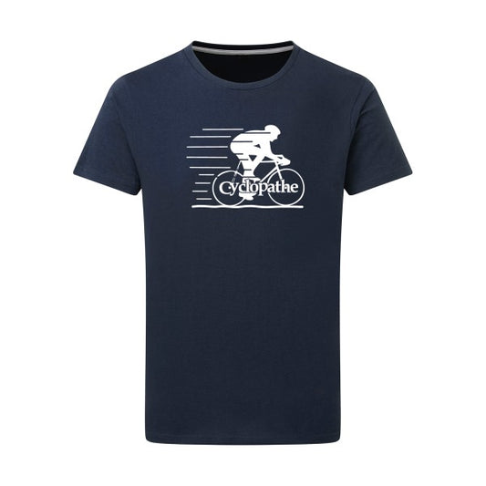 CYCLOPATHE ! - Flex Blanc Tshirt original Denim  XL