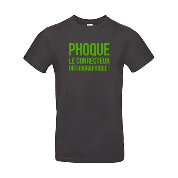 Phoque flex Vert pomme B&C - E190 T-shirt|Used Black||2XL