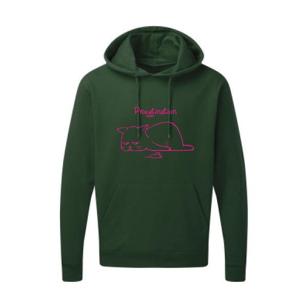 Procatination Rose Fluo SG - Hooded Sweatshirt Sweat capuche