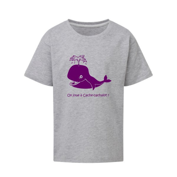 Cache-cachalot Flex Violet SG - Kids T-shirt enfant Light Oxford Taille 152 (11-12/2XL)