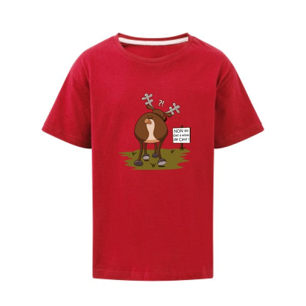 Gaz à effet de cerf SG - Kids T-shirt enfant Red Taille 152 (11-12/2XL)