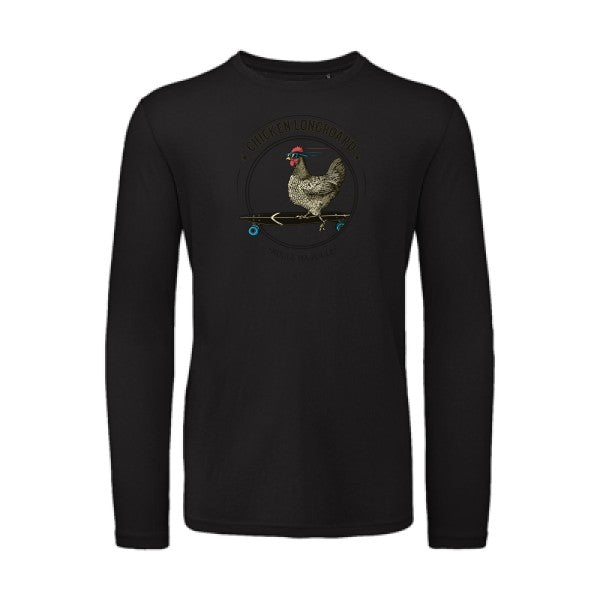 Chicken Longboard | T-shirt original LSL Black 2XL