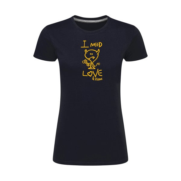 LOVER | jaune Or |T shirt original femme|SG