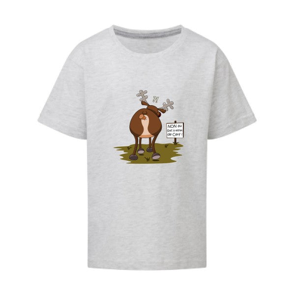 Gaz à effet de cerf SG - Kids T-shirt enfant Ash Grey Taille 152 (11-12/2XL)