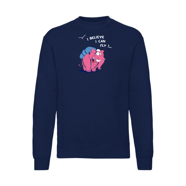 Just believe you can fly  Fruit of the loom 280 g/m² Sweat shirt