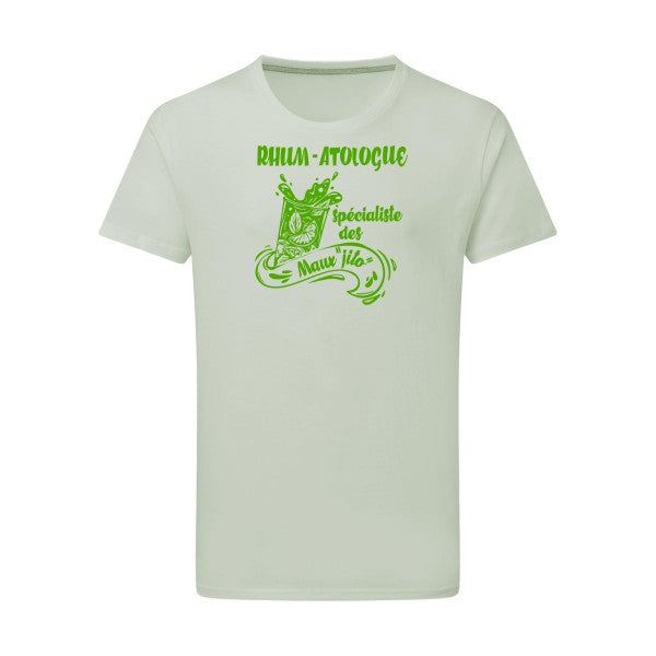 Rhum-atologue - Flex Vert pomme Tshirt original Pastel Macchiato  2XL