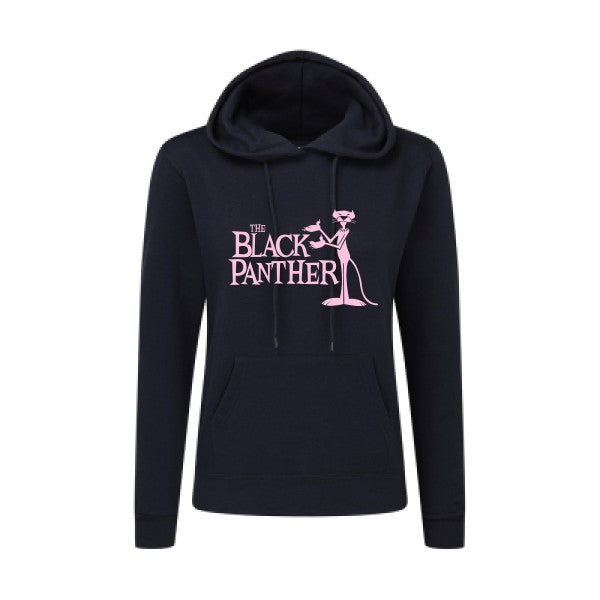 The black panther Rose |Sweat original à capuche Femme