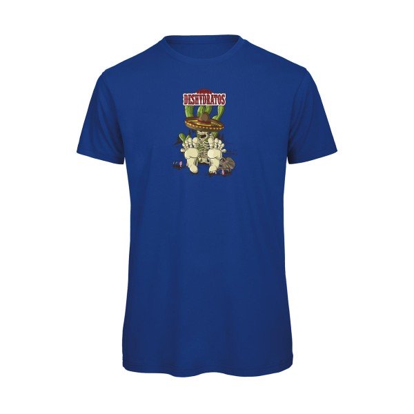 T-shirt humour original Deshydratos T Shirt couleur Royal Blue