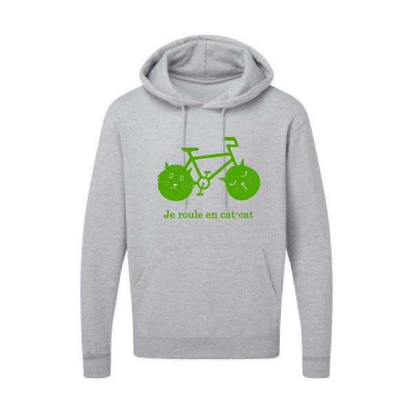 cat-cat bike Vert pomme SG - Hooded Sweatshirt Sweat capuche