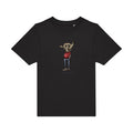 t-shirt humour enfant -Tete-de-noeud…- couleur  Black
