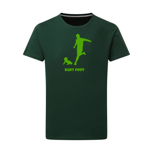 Baby foot vert pomme -Flex vert pomme sur T-shirt SG  Bottle Green  2XL