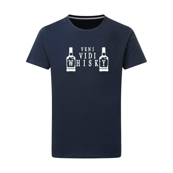 VENI VIDI WHISKY - Flex Blanc Tshirt original Denim  XL