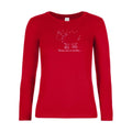 t-shirt lsl femme Dessine-moi-un-mouton Red flex Rose