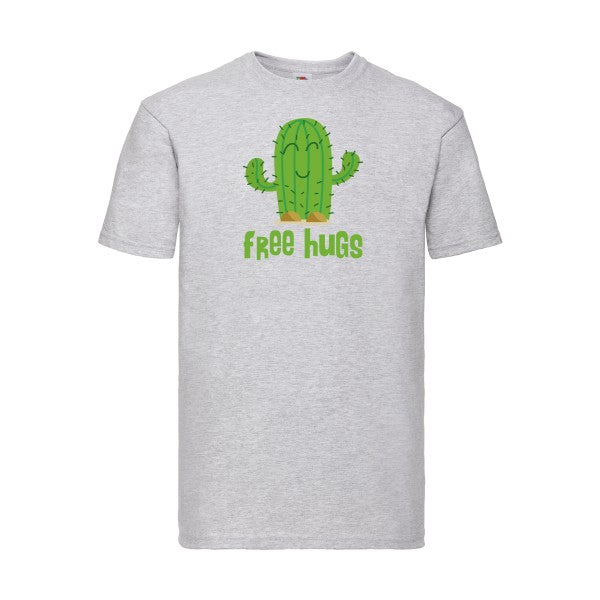 FreeHugs Fruit of the loom 205 g/m² T-shirt/ heather grey