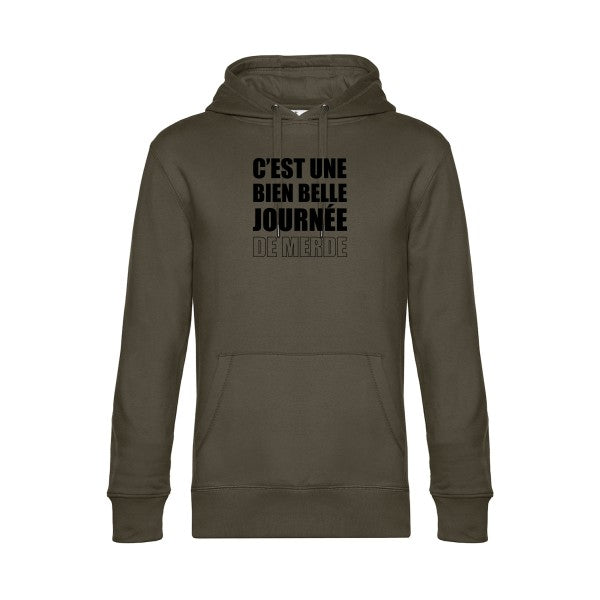 Journee-de-m... sweat shirt original Khaki flex Noir impression Face