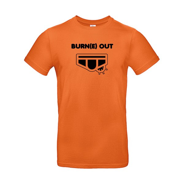 Burn(e) OutFlex noir- T-shirt E190|Urban Orange||2XL