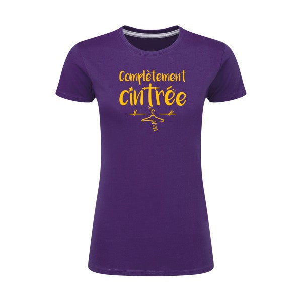 Complètement cintré  |jaune Or |T shirt original femme|SG