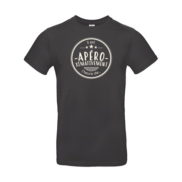 Apéro B&C - E190 T-shirt|Used Black||2XL