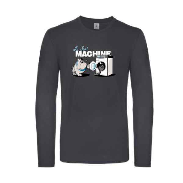 Le Chat Machine B&C - E150 LSL T-shirt manches longues léger