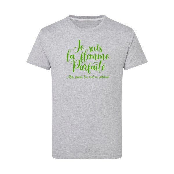 La flemme parfaite - Flex Vert pomme Tshirt original Light Oxford  5XL