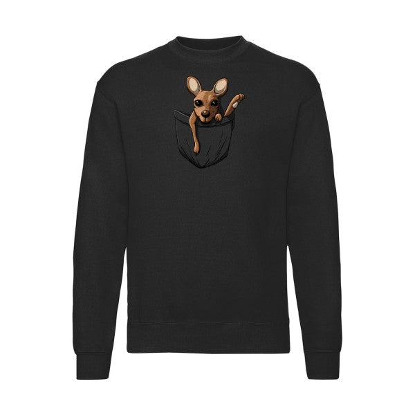 Dans la poche Fruit of the loom 280 g/m² Sweat shirt