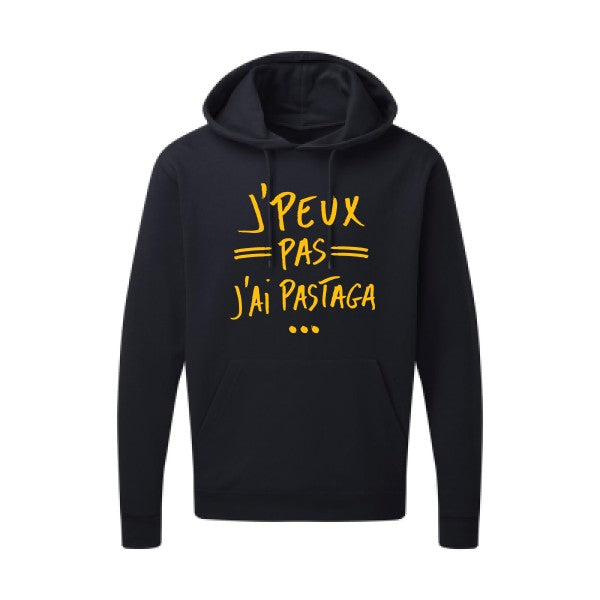 J'peux pas j'ai pastaga jaune Or |Sweat capuche imprimé homme