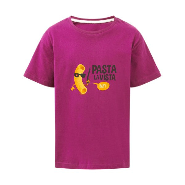 Pasta la vista SG - Kids T-shirt enfant Dark Pink Taille 152 (11-12/2XL)