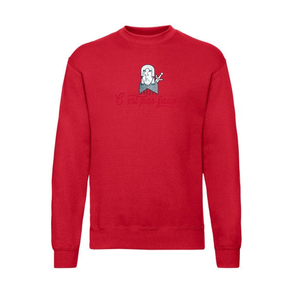 C'est pas faux Fruit of the loom 280 g/m² Sweat shirt