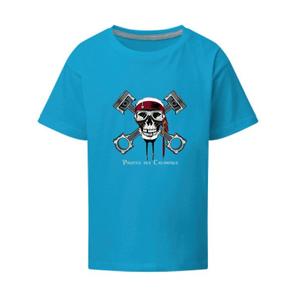 Pirates des Calamines SG - Kids T-shirt enfant Turquoise Taille 152 (11-12/2XL)