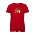 annee-80-t-shirt-bio femme Red