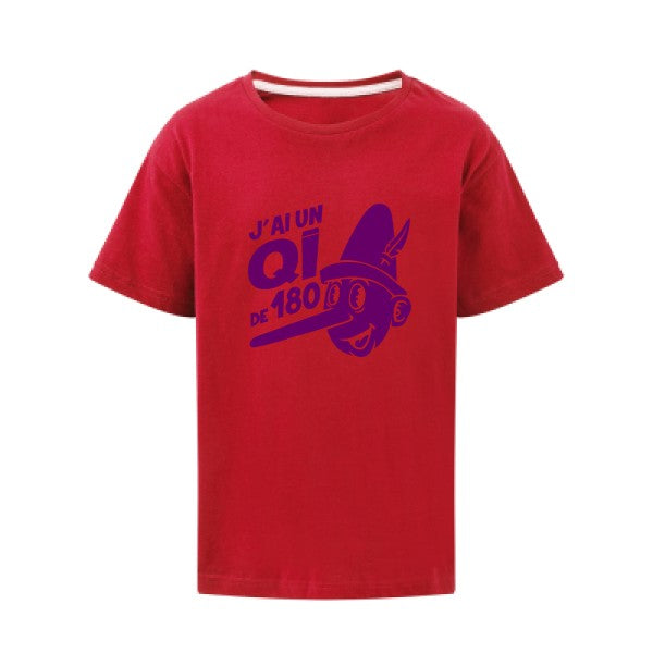 Quotient intellectuel Flex Violet SG - Kids T-shirt enfant Red Taille 152 (11-12/2XL)