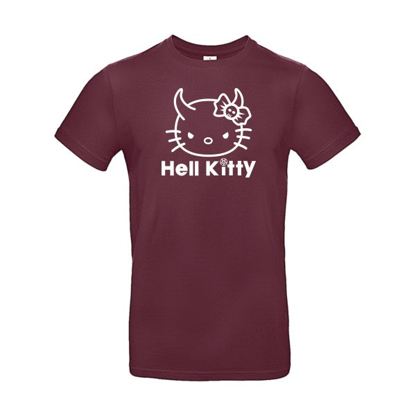 Hell KittyFlex Blanc - E190 T-shirt|Burgundy||2XL