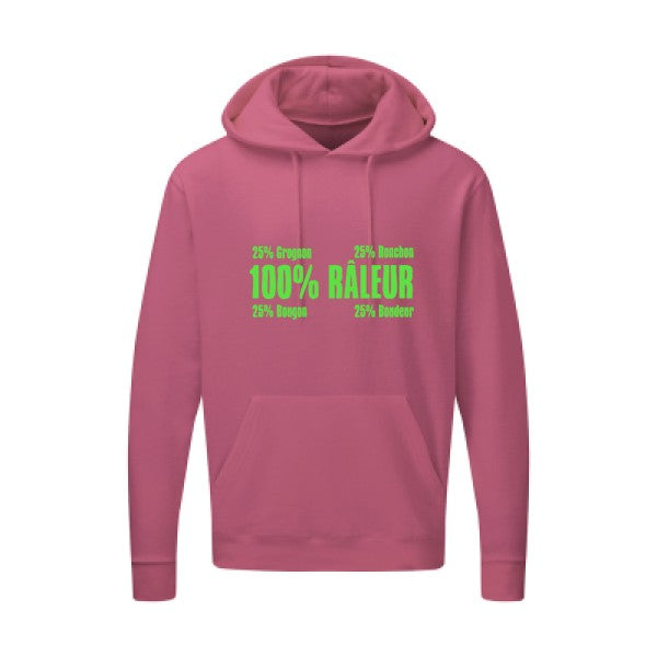 Râleur Vert fluo SG - Hooded Sweatshirt Sweat capuche