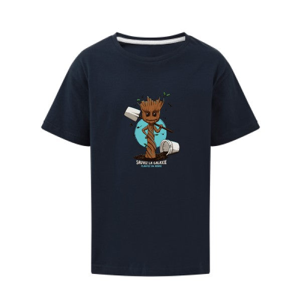 Plantez un arbre SG - Kids T-shirt enfant Navy Taille 140 (9-10/XL)