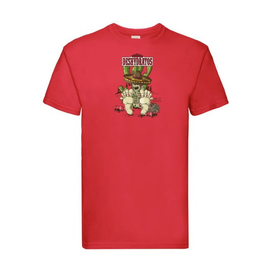 deshydratos Fruit of the loom 205 g/m² T-shirt/ Red