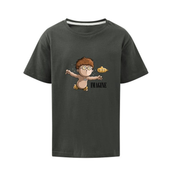 Imagine... SG - Kids T-shirt enfant Charcoal Taille 152 (11-12/2XL)