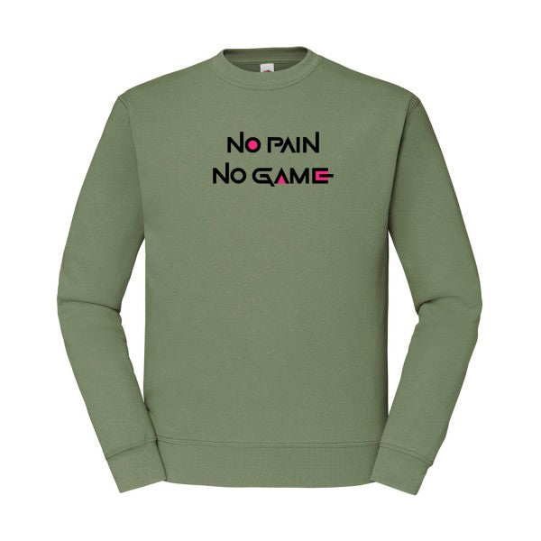 NO PAIN NO GAME  Fruit of the loom 280 g/m² Sweat shirt