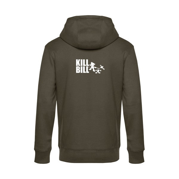 kill-bill sweat shirt original Khaki flex Blanc impression Dos