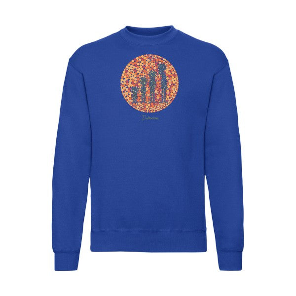 Daltonisme Fruit of the loom 280 g/m² Sweat shirt