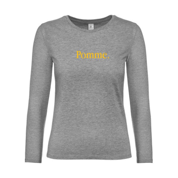 Damen-T-Shirt LSL Subliminale Werbung