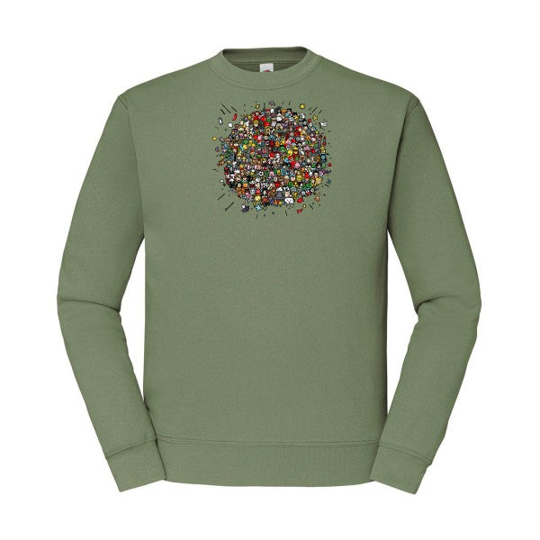 Planète Pop Culture Fruit of the loom 280 g/m² Sweat shirt