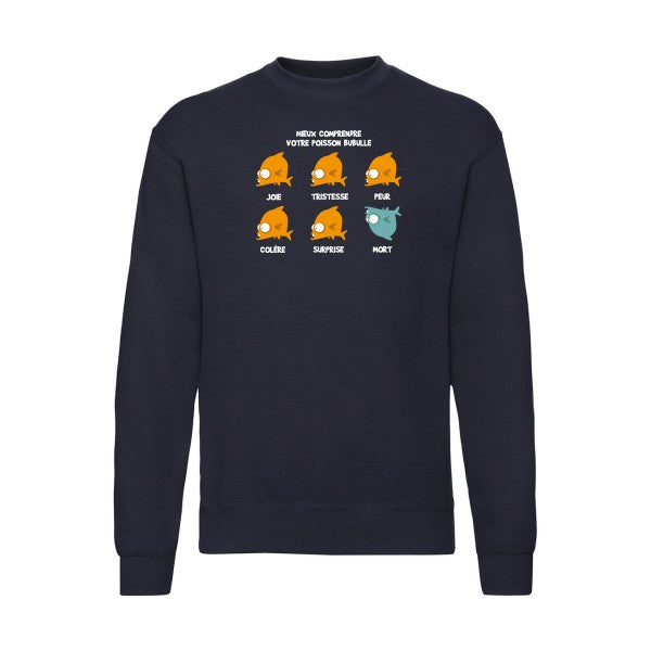 Mieux comprendre votre poisson bubulle Fruit of the loom 280 g/m² Sweat shirt