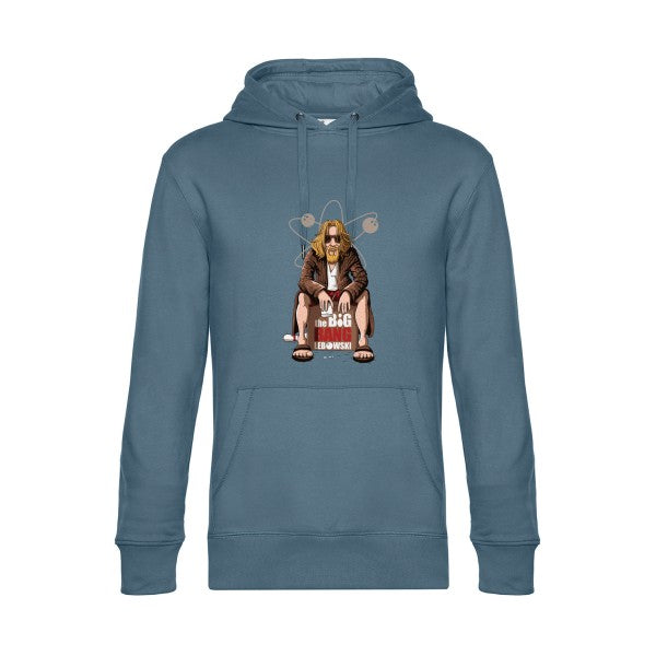 The-big-bang-Lebowski- Sweat à capuche original nordic blue - RueDuTeeshirt