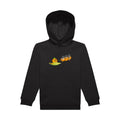 sweat capuche enfant Black Orange-mecanique-2