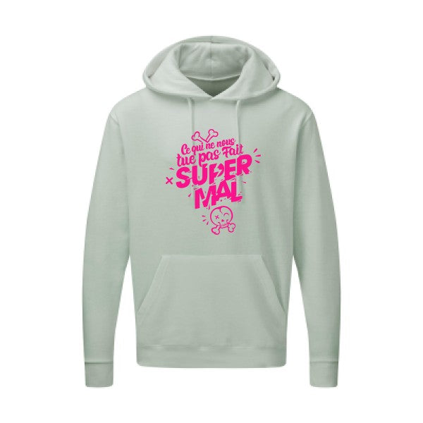 Ce qui ne nous tue pas Rose Fluo SG - Hooded Sweatshirt Sweat capuche