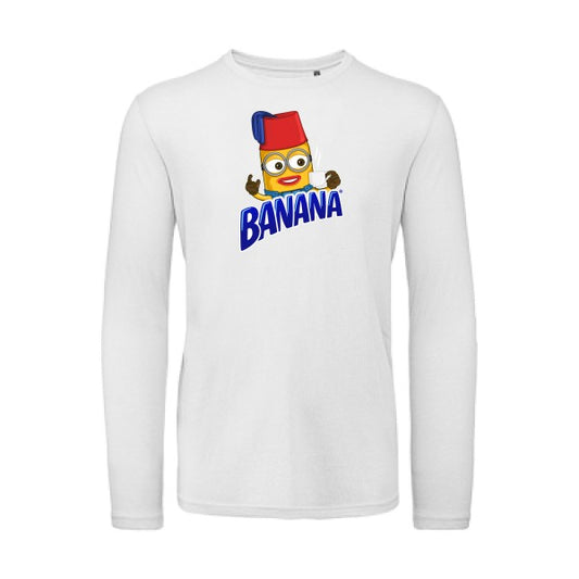 Banana | T-shirt original LSL White 2XL